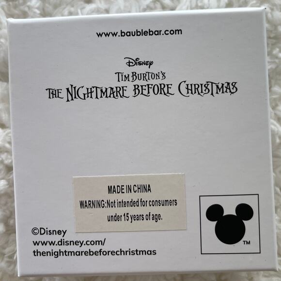 BaubleBar Disney Tim Burton's Nightmare Before Christmas Jack Earrings NEW - Picture 7 of 8